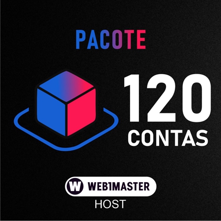 Revenda Hospedagem Web Profissional 120 contas